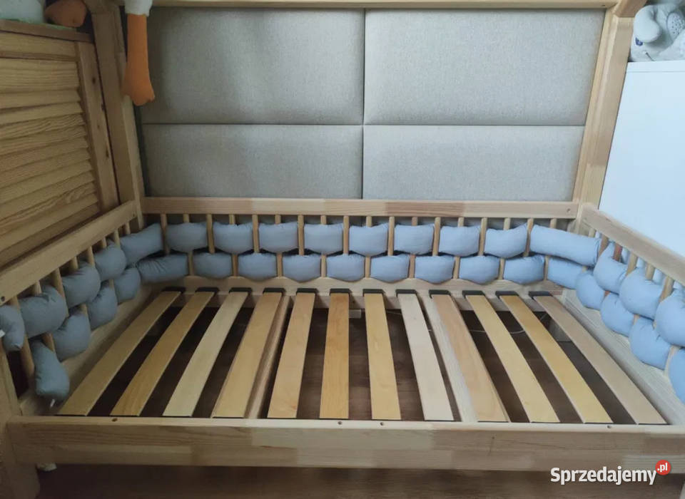 Łóżeczko Pioli Luletto 120x60 materac warkocze Wałbrzych sprzedam