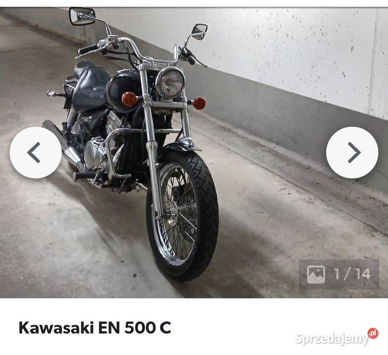 Kawasaki en 500 c Grybów