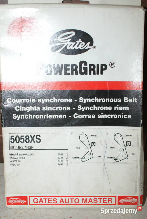 5058XS GATES PASEK ROZRZĄDU CITROEN PEUGEOT mazowieckie Białobrzegi sprzedam