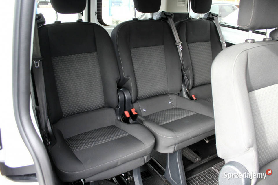 Ford Transit Custom 9osob L2 130 Salon FV23 1WŁ ABS Sokołów