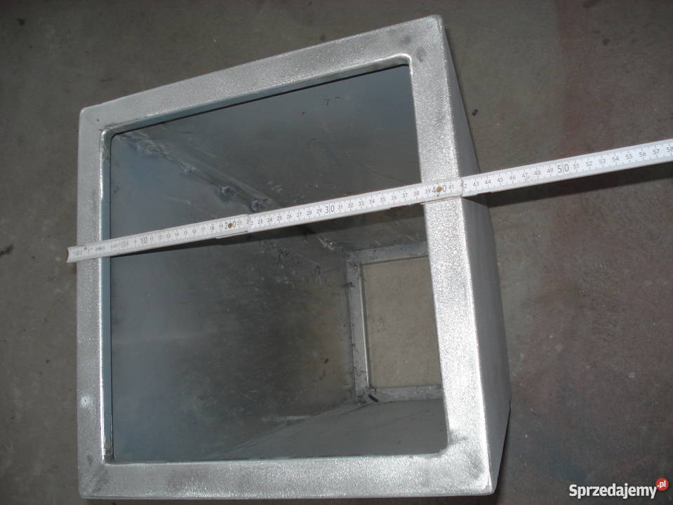 Kwadratowe donice ogrodowe aluminium świętokrzyskie Jędrzejów