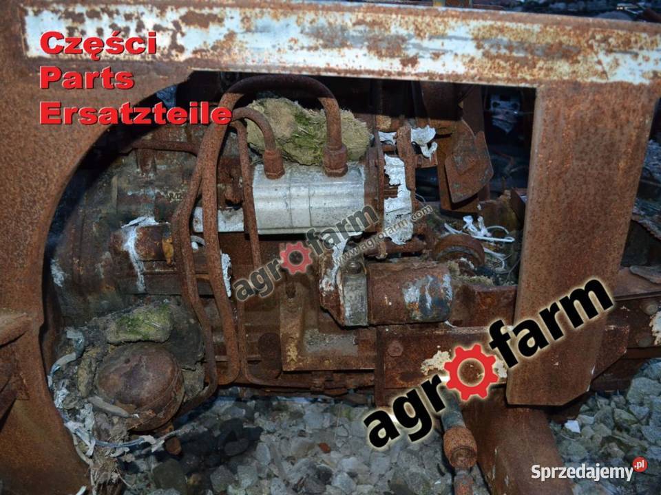 John Deere 5400 części silnik skrzynia biegów Byków