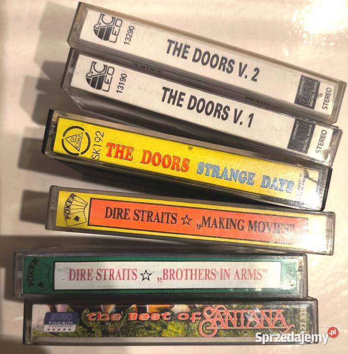 Kasety magnetofonowe rock zestaw
