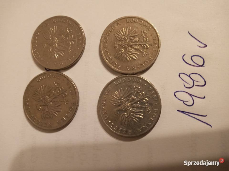 Monety 20 z 1986r Szczecinek