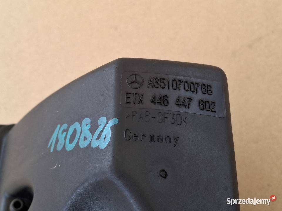 MERCEDES SPRINTER W906 W447 ZBIORNIK Bieleń