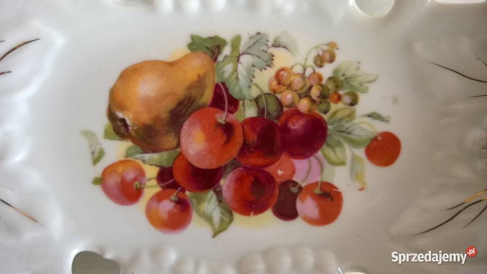 Patera Ażurowa Porcelana Śląsk Silesia Parowa Porcelana i szkło Radom sprzedam