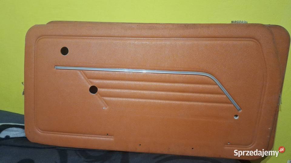 Fiat 126p boczki drzwiowe I seria pomarańczowe Godów