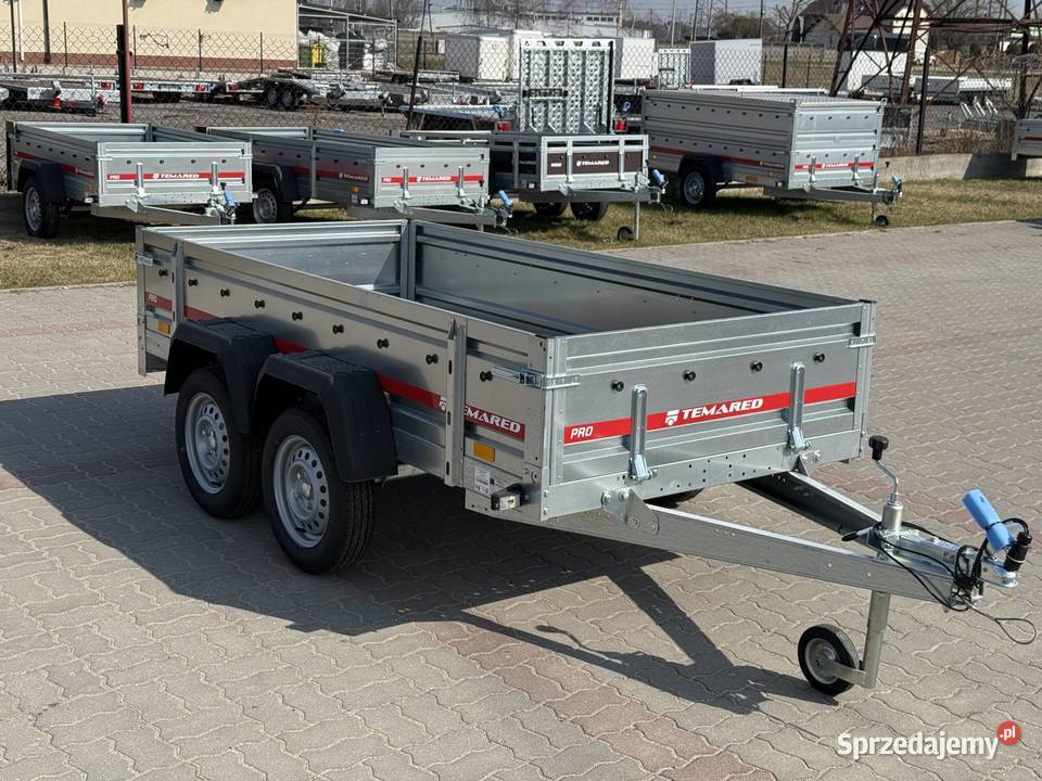 Przyczepa Temared Pro 26122 dwuosiowa o DMC 750 Warszawa