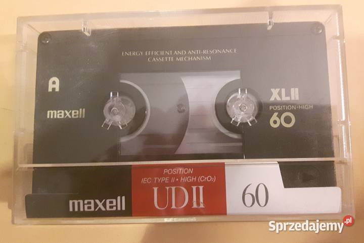 Maxell UD II 60 Kaseta Magnetofonowa łódzkie Lutomiersk