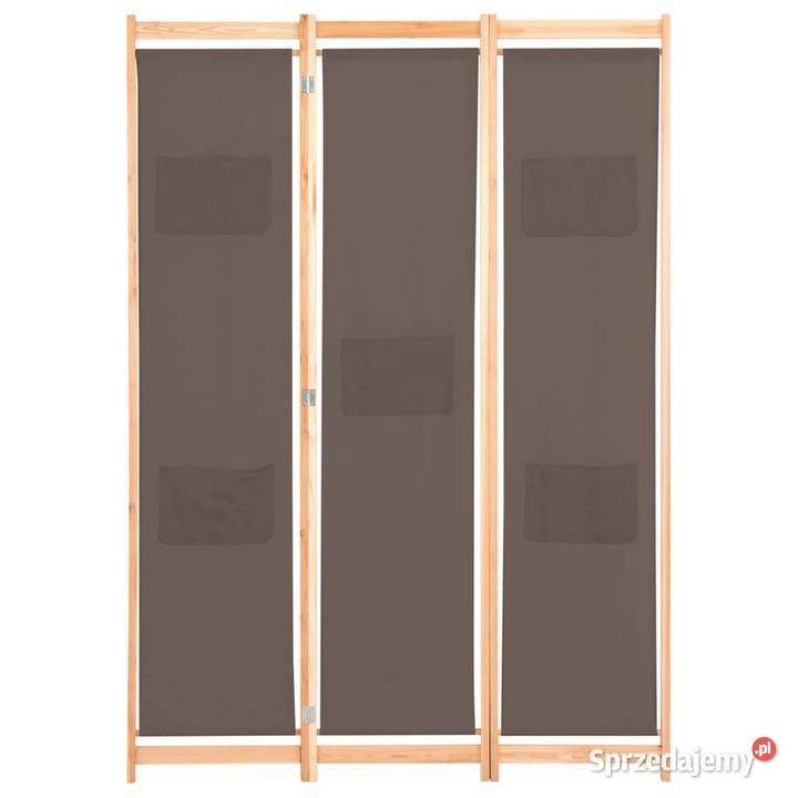 vidaXL Parawan 3panelowy brązowy 120x170x4 Warszawa