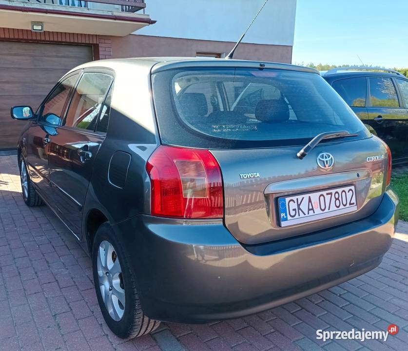 Toyota Corolla XII E12 2004 14 VVTi 97 Terra 2 pomorskie Przodkowo