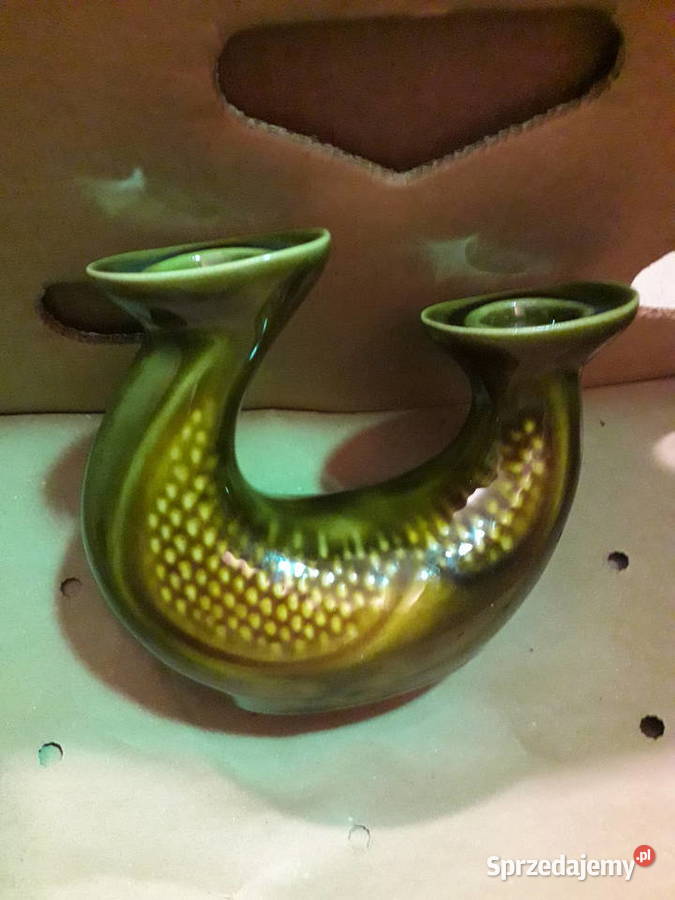 Vintage Czechosłowacja Ditmar Urbach świeczniki mazowieckie Warszawa