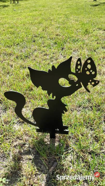Metalowe ozdoby ogrodowe wbijane podkarpackie Rzemień