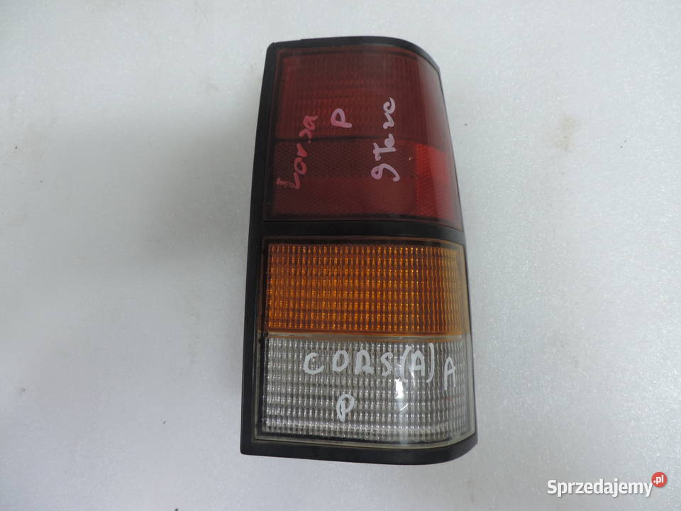 OPEL CORSA A LAMPA PRAWY TYŁ TYLNA PRAWA Prawe Nowy Sącz sprzedam