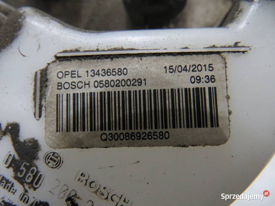 POMPA PALIWA PALIWOWA PŁYWAK OPEL CORSA E sprzedam