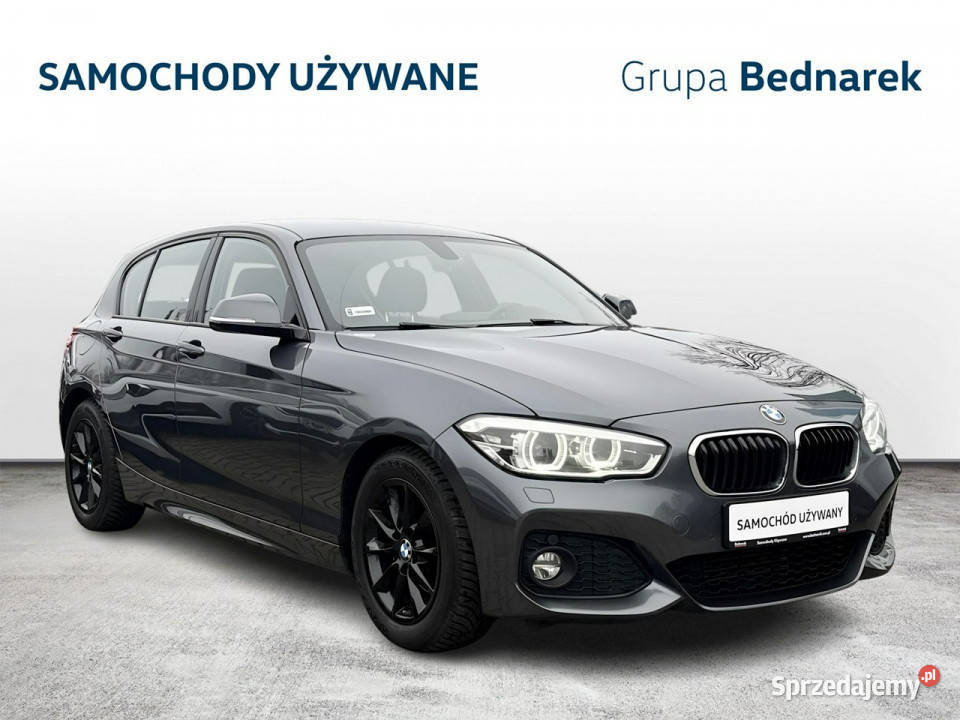 BMW 118 Bezwypadkowy Salon Polska Serwis ASO światła do jazdy dziennej Łódź sprzedam