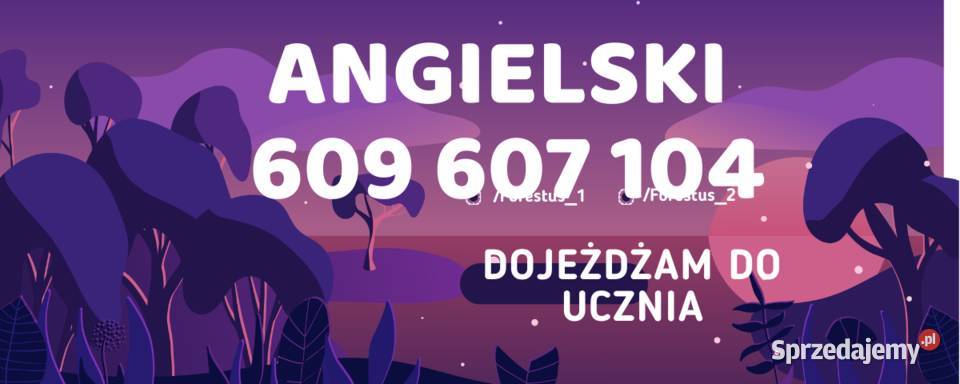 ANGIELSKI DOJEŻDŻAM MATURA EGZ ÓSMOKLASISTY Warszawa