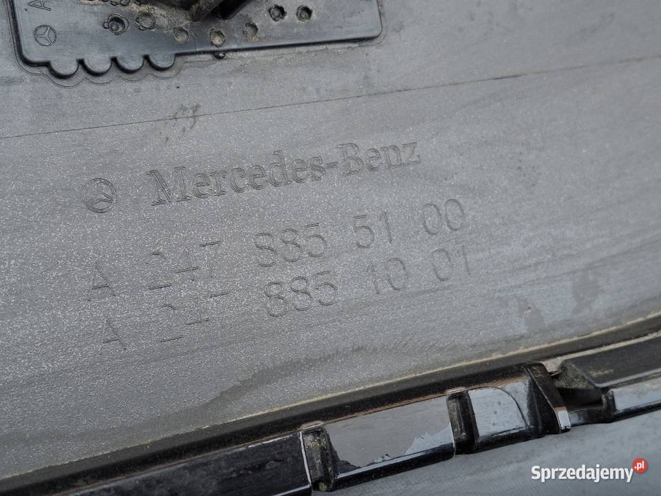 MERCEDES BKLASA W247 ZDERZAK TYŁ TYLNY DOKŁADKA Bieleń sprzedam