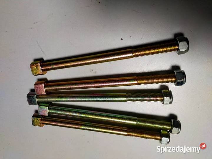 Śruba resoru M12x185200łeb frezowany fi20faktura Rolnictwo Brzozówka sprzedam