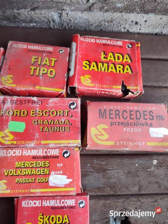 Klocki hamulcowe firmy Steinhof Dulcza Wielka