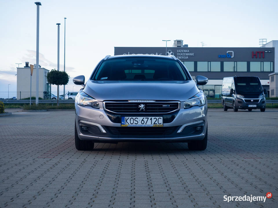 Peugeot 508 BlueHDi 180 EAT6 StopStart Allure asystent parkowania Kraków