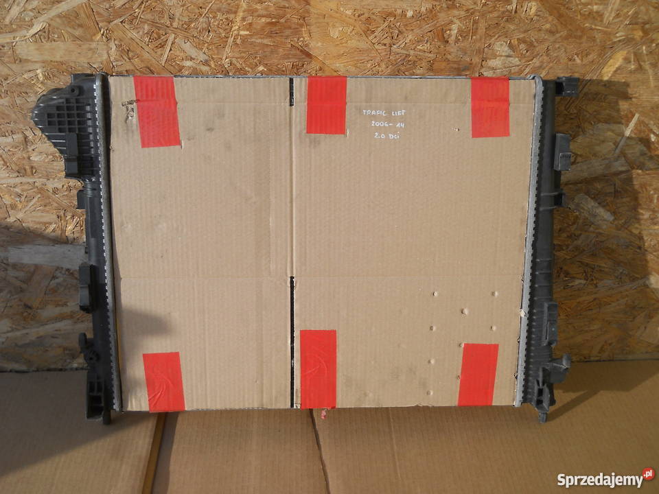 RENAULT TRAFIC VIVARO LIFT 20 DCI CHŁODNICA WODY chłodnice Układ chłodzenia dolnośląskie Siechnice