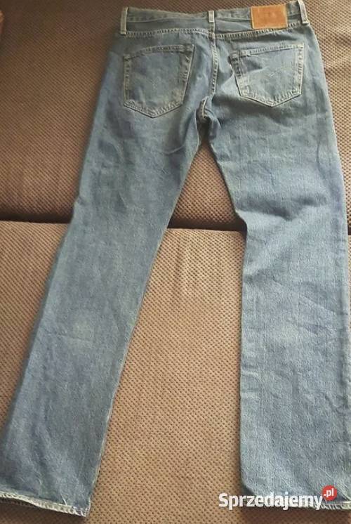 Spodnie LEVIS 501 3234 KLASYCZNE proste mazowieckie Warszawa