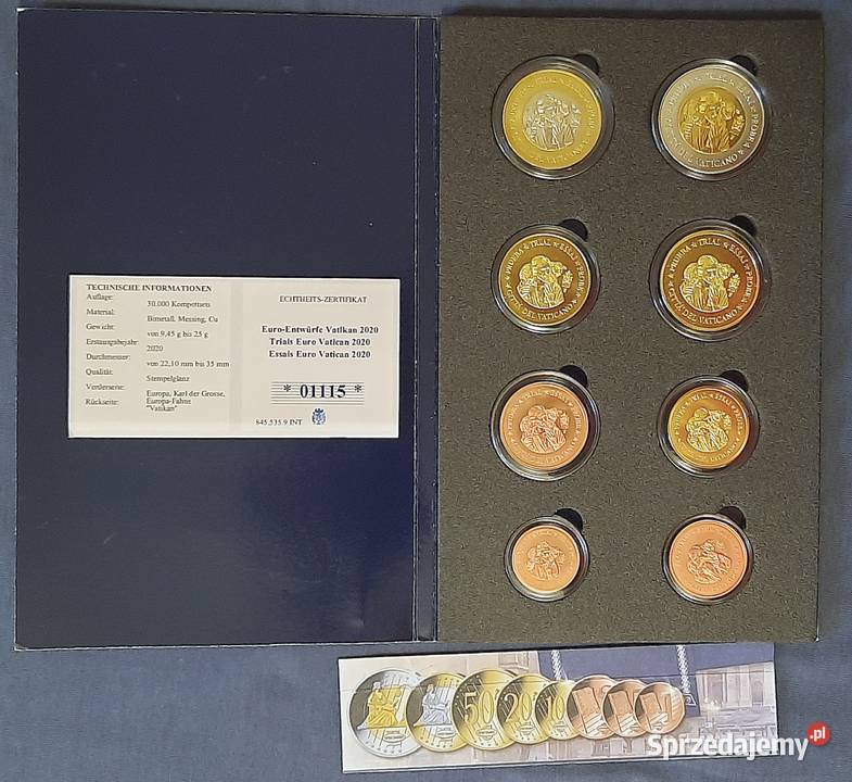 Zestaw Euro SPECIMEM Watykan Gliwice