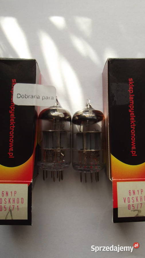 Lampy 6N1P 6N5P do Espressivo