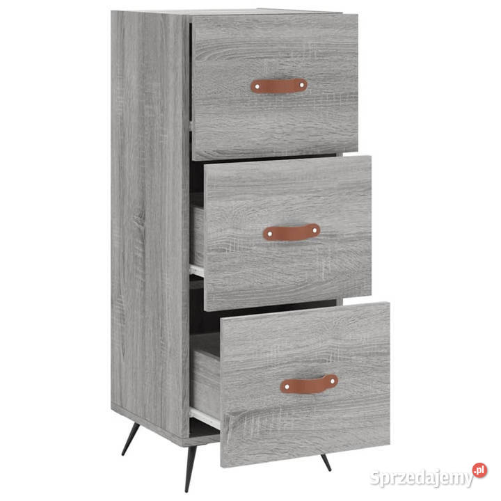 Szafka szary dąb sonoma 345x34x90 materiał Warszawa
