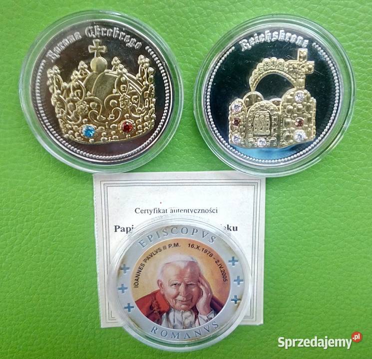 Medal Moneta Sanktuaria Europy Srebro LOURDES Sosnowiec
