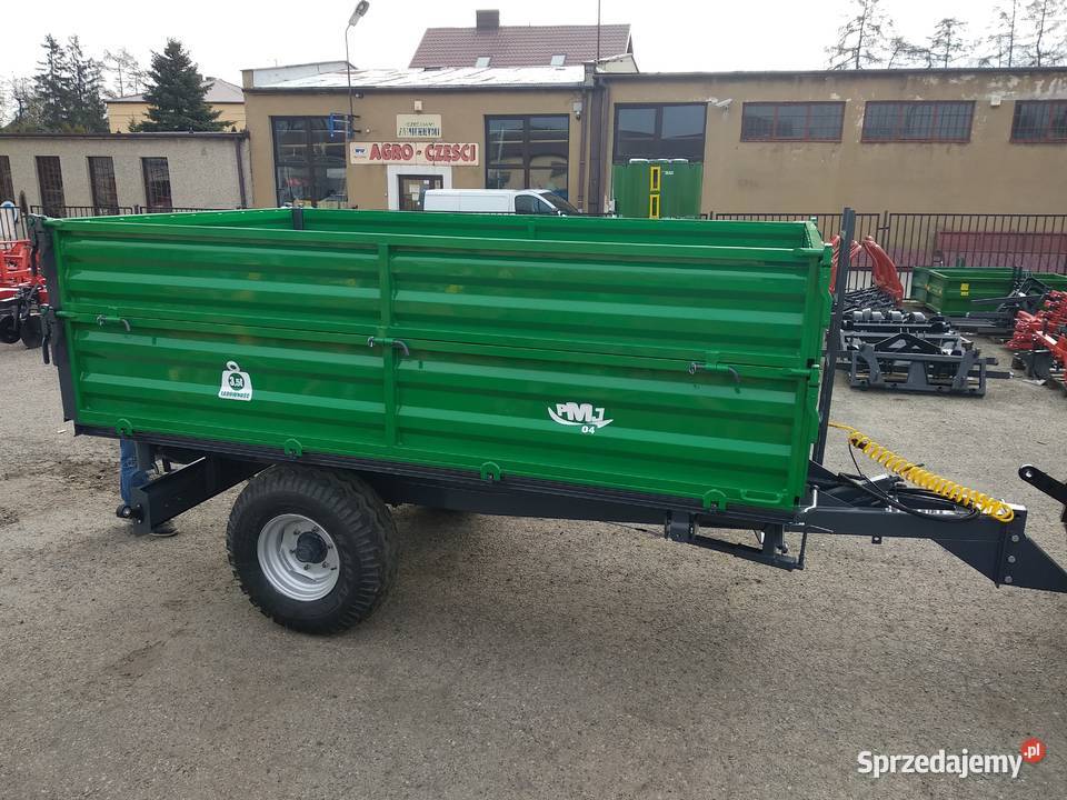 Przyczepa jednoosiowa FIRMY MARPOL 35T z Miechów sprzedam