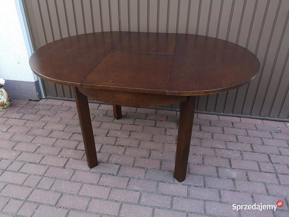 Stół ArtDeco Okrągły 100 Zgrabny Antyk Stary Meble Swarzędz