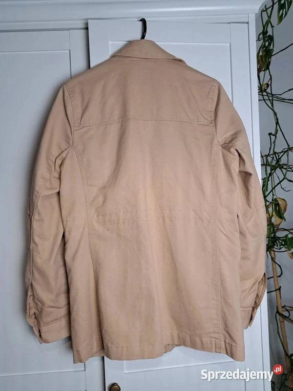 Beżowa kurtka Amisu rozmiar 3436 Trąbki Wielkie sprzedam
