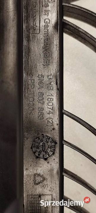 VW TIGUAN II ŚLIZG ZDERZAKA TYŁ 5NA807863