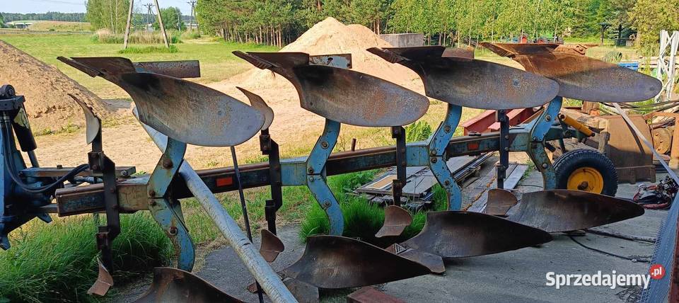 PŁUG OBROTOWY 4 SKIBOWY OVERUM nieuszkodzony Białystok