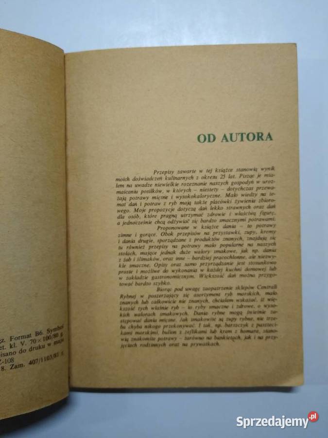 Dania rybne Mieczysław Łazarek Gdańsk