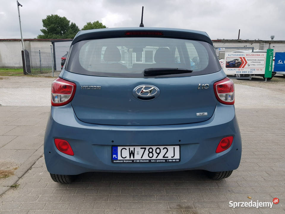 Hyundai i10 12 Benzyna Klimatronik Nowy Rozrząd możliwa zamiana Włocławek