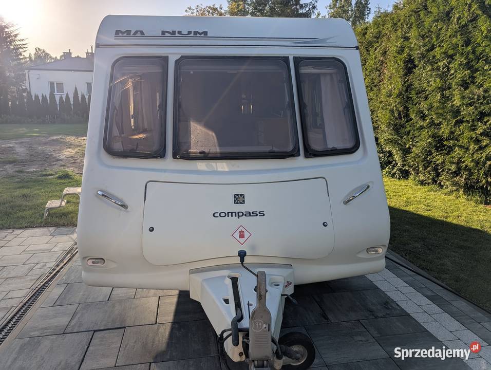 Przyczepa kempingowa Compass MAGNUM 524 MENDIP Przyczepy i naczepy Ropczyce