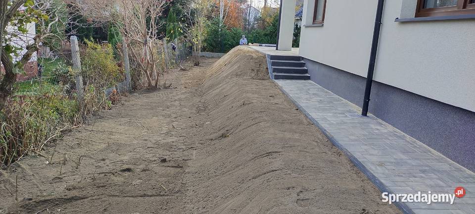 Usługi minikoparką i wywrotką 35 tony Wykopy, roboty ziemne Lublin