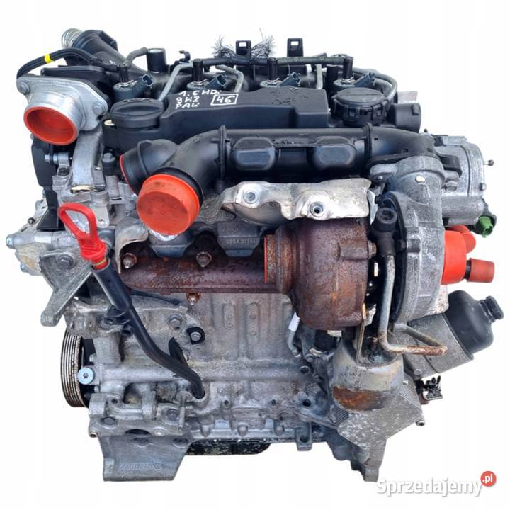 SILNIK KOMPLET Peugeot Partner II 16 HDI 109 osobowe Rudka