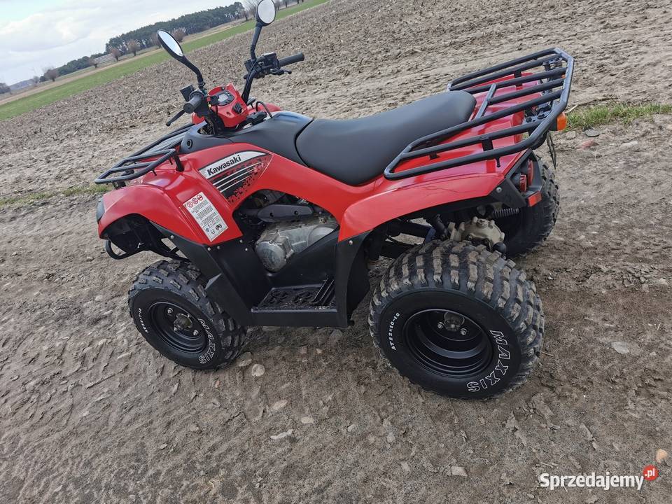 Quad Kymco Kawasaki bruteforce 300 kwity l7e hak