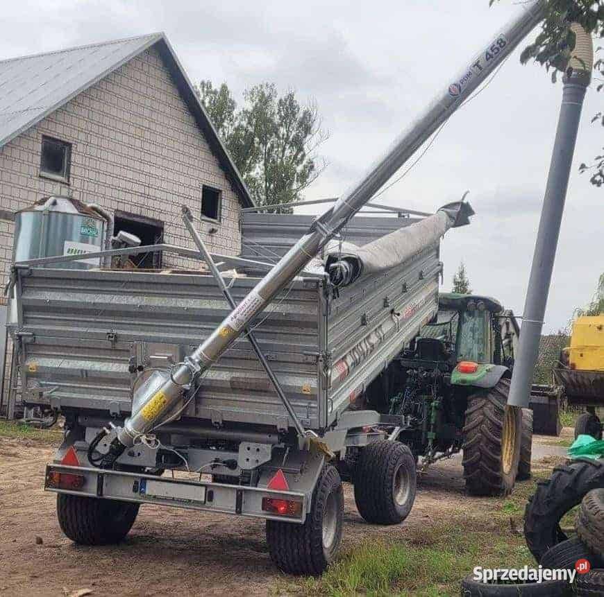 Przyczepa CYNKOMET 8T PROMOCJA T1044 Przyczepy rolnicze Olesno sprzedam