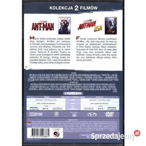 AntMan AntMan i Osa Kolekcja 2 filmów 2x DVD