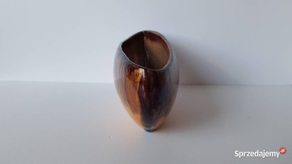 Ceramiczna gondola gondolka ceramika PRL Dąbrowa Górnicza