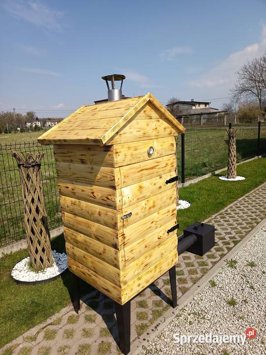 Wędzarnia drewniana ogrodowa Polska