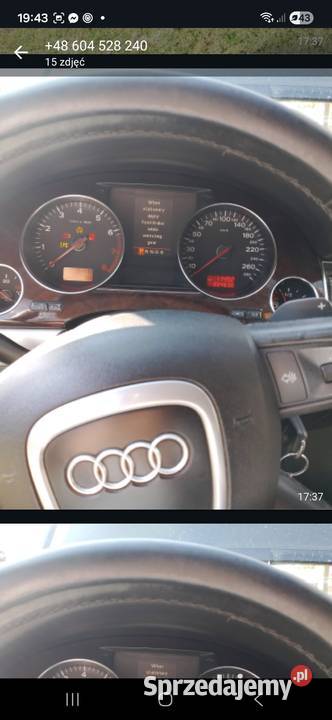 Audi A8 d3 W12 L poj 60 Moc 450 Motoryzacja Chojnik sprzedam