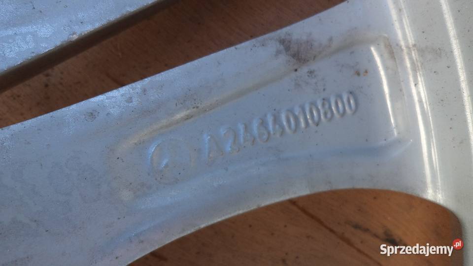 MERCEDES FELGA ALUMINIOWA 17 ET525 75J łódzkie Raczyn
