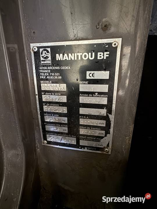 Manitou mlt632turbk