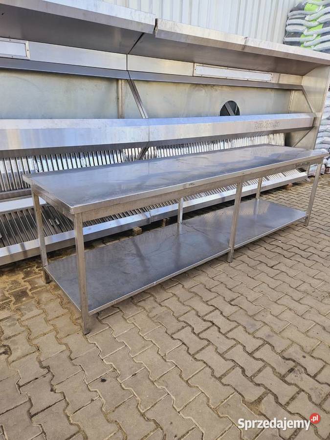 Stół roboczy 300x80x85 z półką Krotoszyn